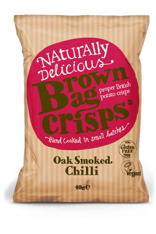 Brown Bag Oak Smoked Chilli Crisps