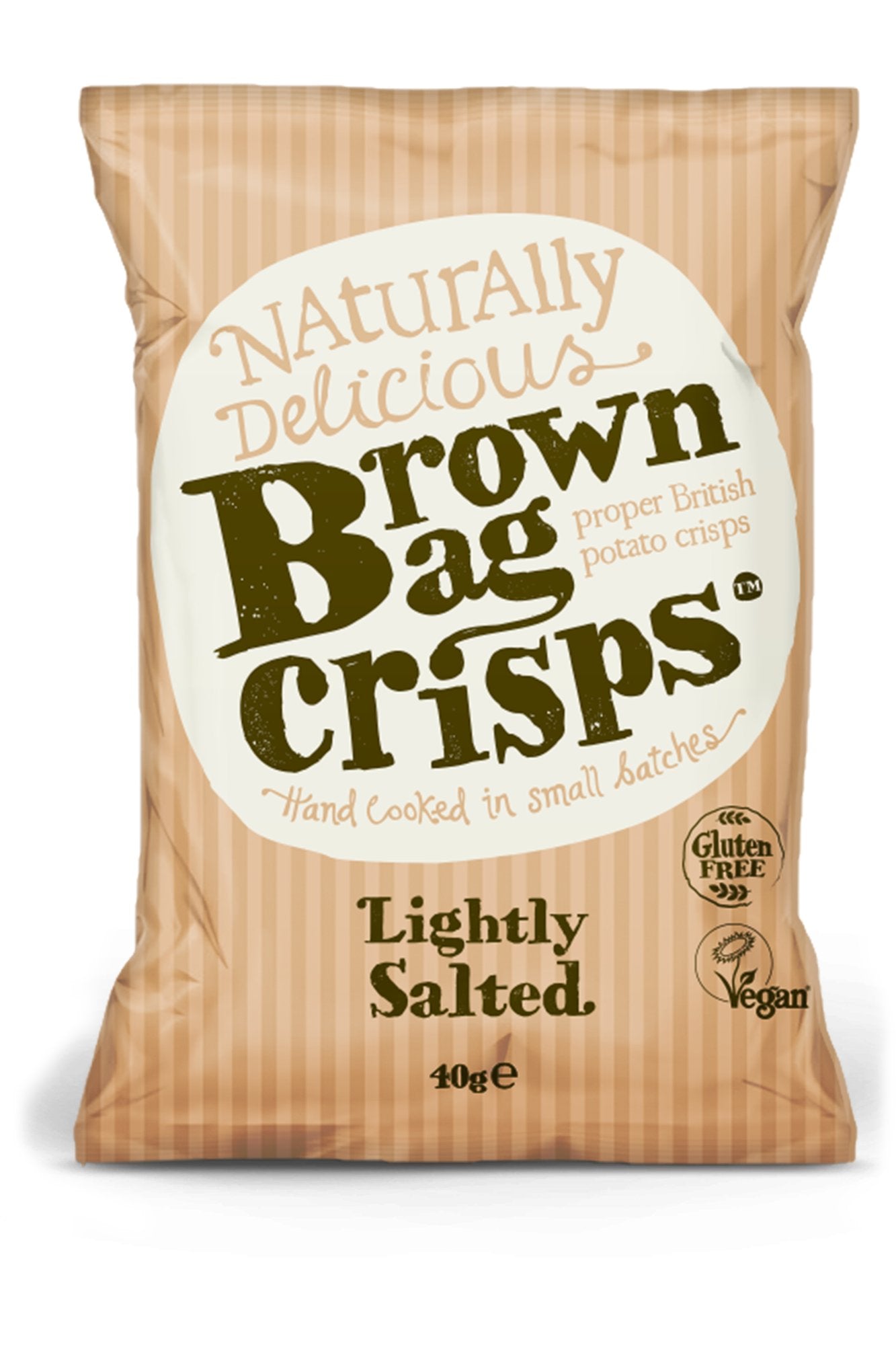 Brown Bag Lightly Salted Crisps