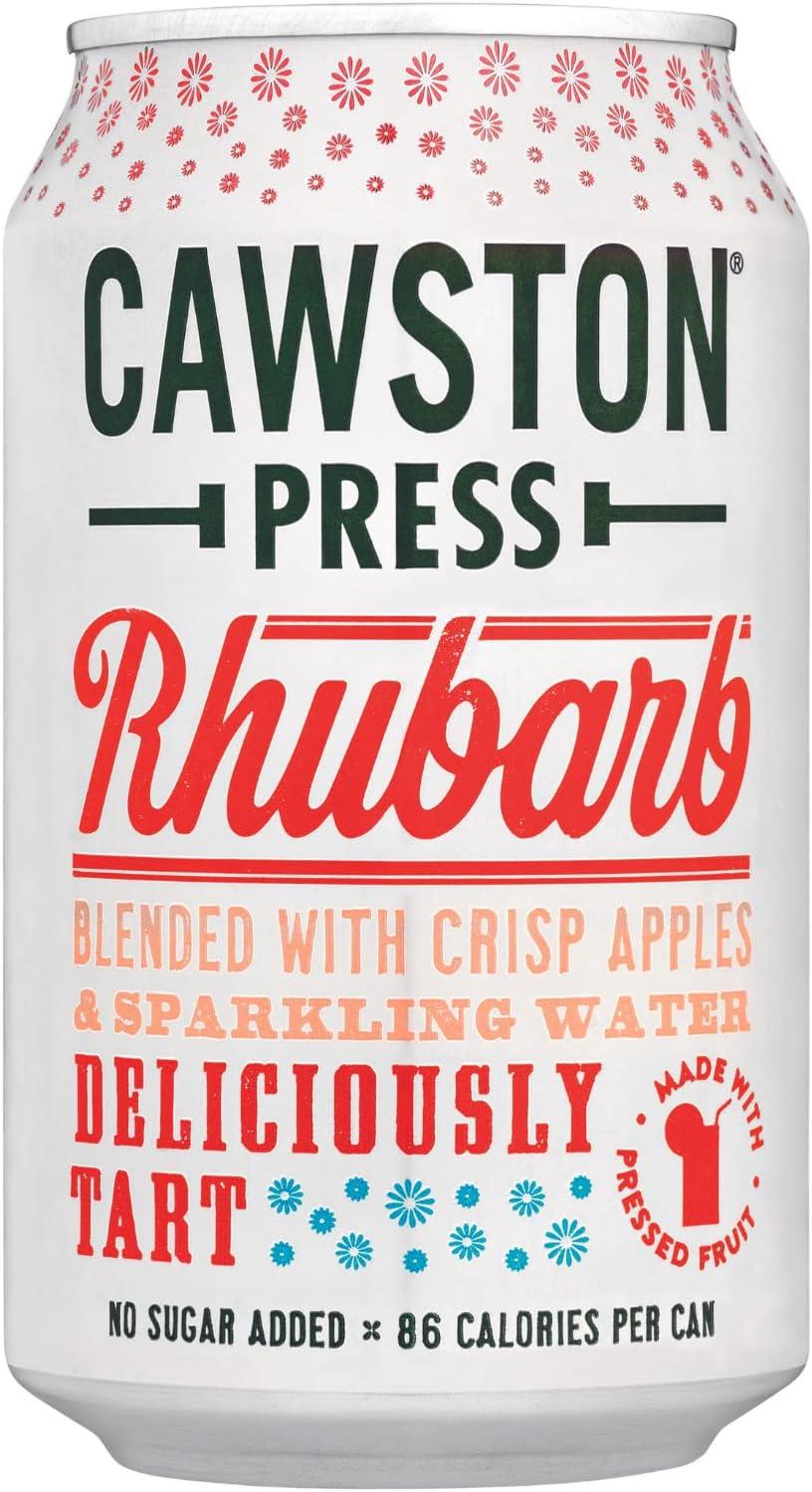 Cawston Press Rhubarb & Apple Can 24 x 330ml