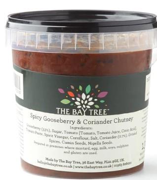 Bay Tree Spicy Gooseberry & Coriander Chutney 1.3kg