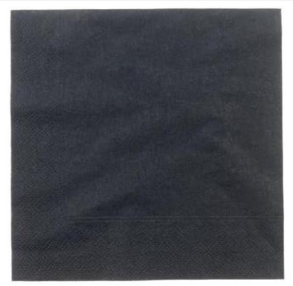 Bulky Soft Black 2ply Napkin 2000 x 33cm x 33cm / 4 Fold