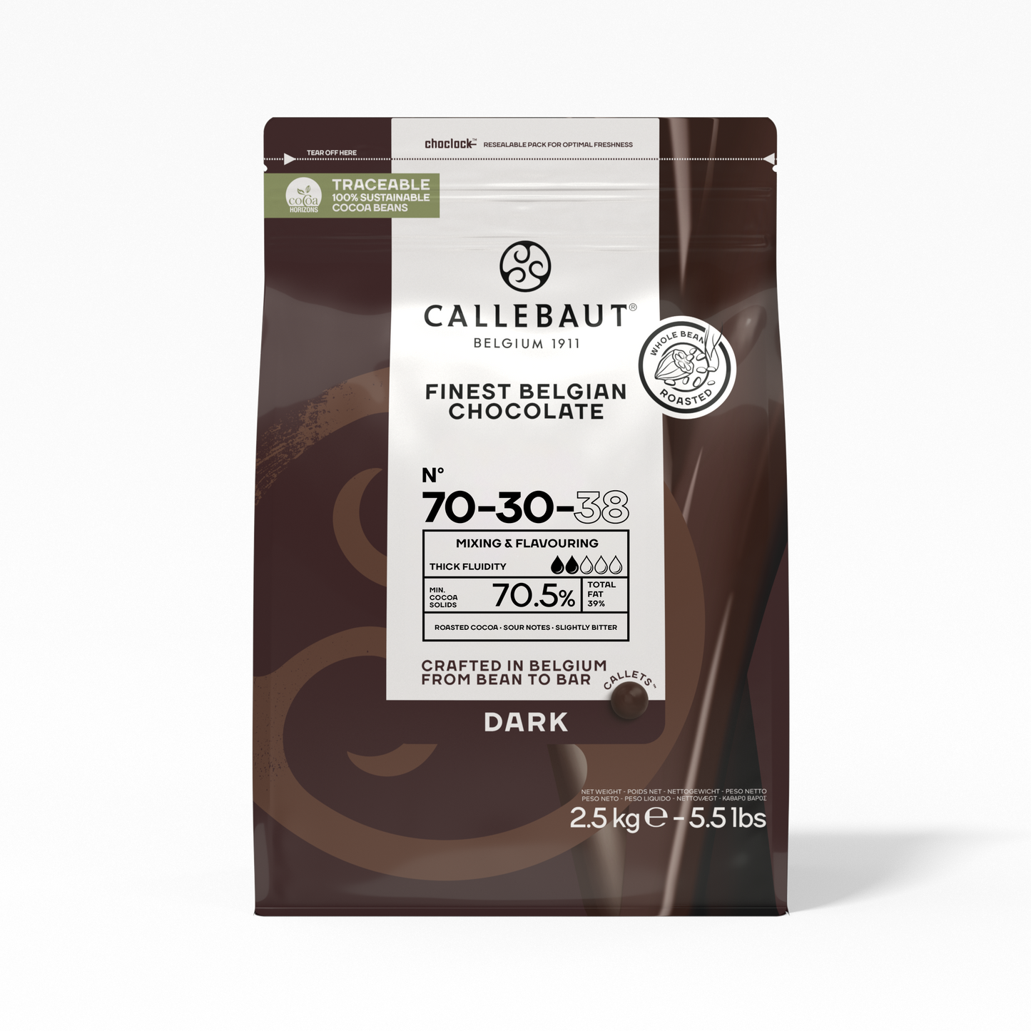 Callebaut 70% (70-30-38) Extra Bitter Callets