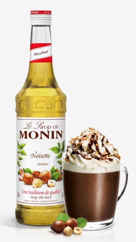 MONIN Premium Hazelnut Syrup 700 ml