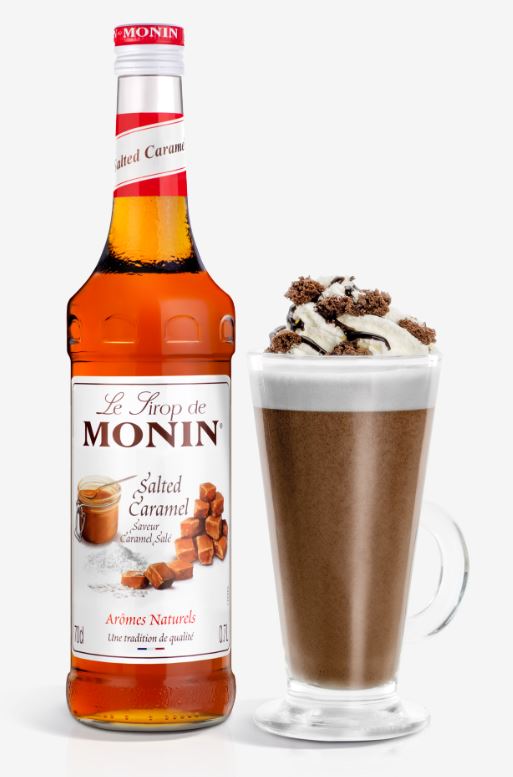 MONIN Premium Salted Caramel Syrup 700 ml