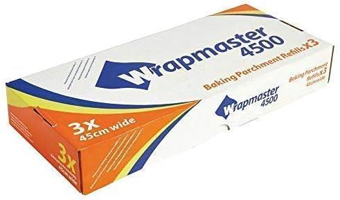 Wrapmaster 4500 Baking Parchment Refill 3 x 50 metres