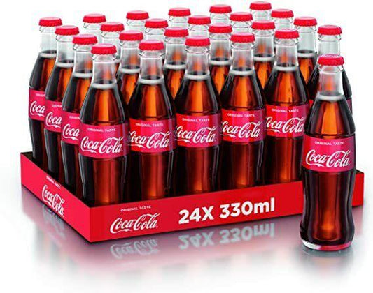 Coca Cola Glass Bottle 24 x 330ml