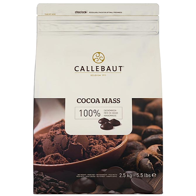 Callebaut 100% Cocoa Mass Callets 2.5kg