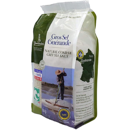 Le Guerandais Coarse Sea Salt In Bag, 1kg