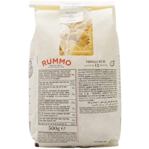 Rummo Premium Italian No.85 Farfalle 500gm