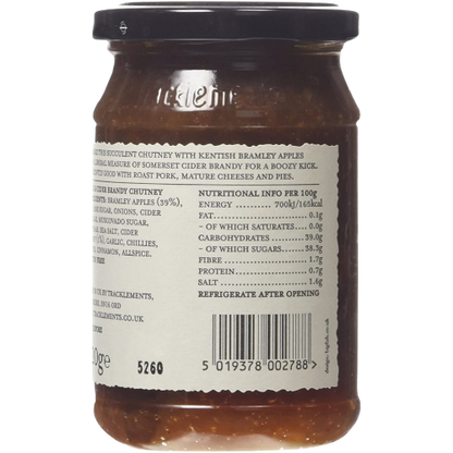 Tracklements Apple & Cider Brandy Chutney 320gm