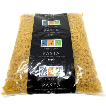 Triple Lion Fusilli Pasta 3kg