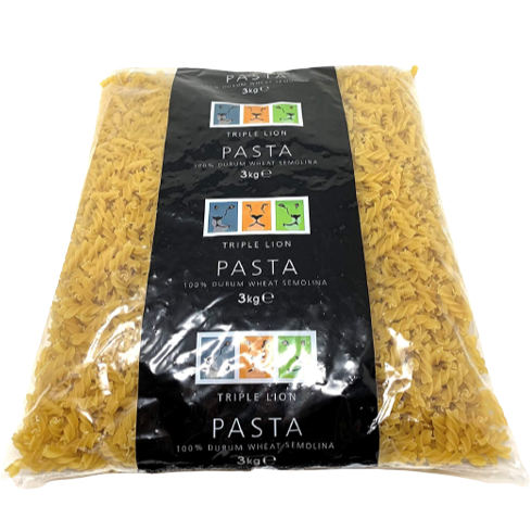 Triple Lion Fusilli Pasta 3kg